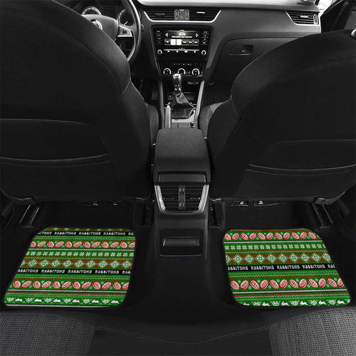 Rabbitohs Rugby Xmas Car Mats Australia NRL Mascot