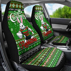 Rabbitohs Rugby Xmas Car Seat Cover Australia NRL Mascot
