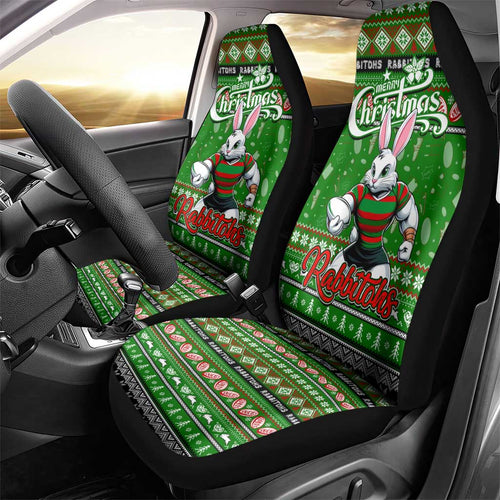 Rabbitohs Rugby Xmas Car Seat Cover Australia NRL Mascot