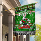Rabbitohs Rugby Xmas Garden Flag Australia NRL Mascot