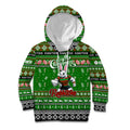 Personalized Rabbitohs Rugby Xmas Kid Hoodie Australia NRL Mascot