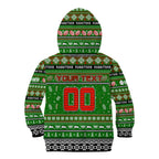 Personalized Rabbitohs Rugby Xmas Kid Hoodie Australia NRL Mascot