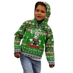 Personalized Rabbitohs Rugby Xmas Kid Hoodie Australia NRL Mascot