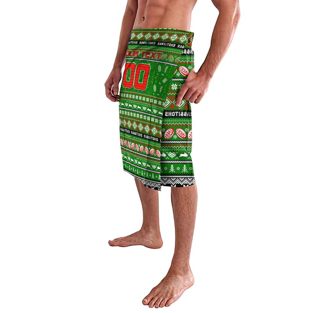Personalized Rabbitohs Rugby Xmas Lavalava Australia NRL Mascot