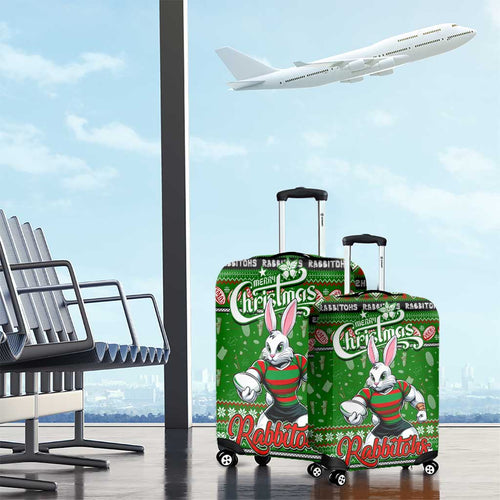 Rabbitohs Rugby Xmas Luggage Cover Australia NRL Mascot