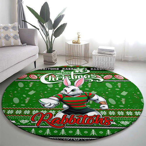 Rabbitohs Rugby Xmas Round Carpet Australia NRL Mascot