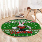 Rabbitohs Rugby Xmas Round Carpet Australia NRL Mascot