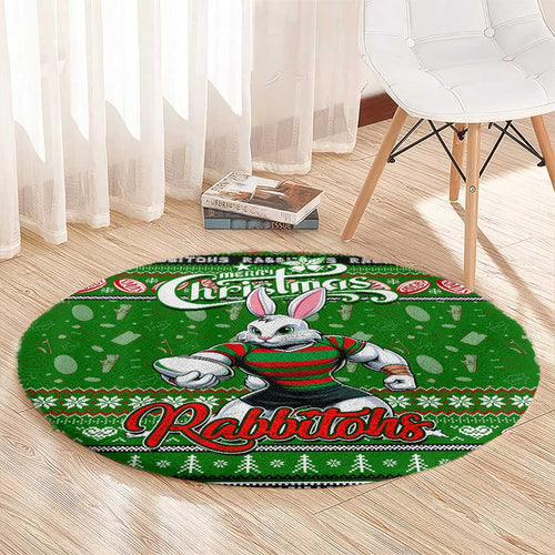 Rabbitohs Rugby Xmas Round Carpet Australia NRL Mascot