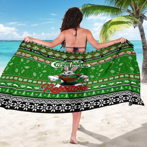 Rabbitohs Rugby Xmas Sarong Australia NRL Mascot