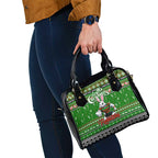 Rabbitohs Rugby Xmas Shoulder Handbag Australia NRL Mascot