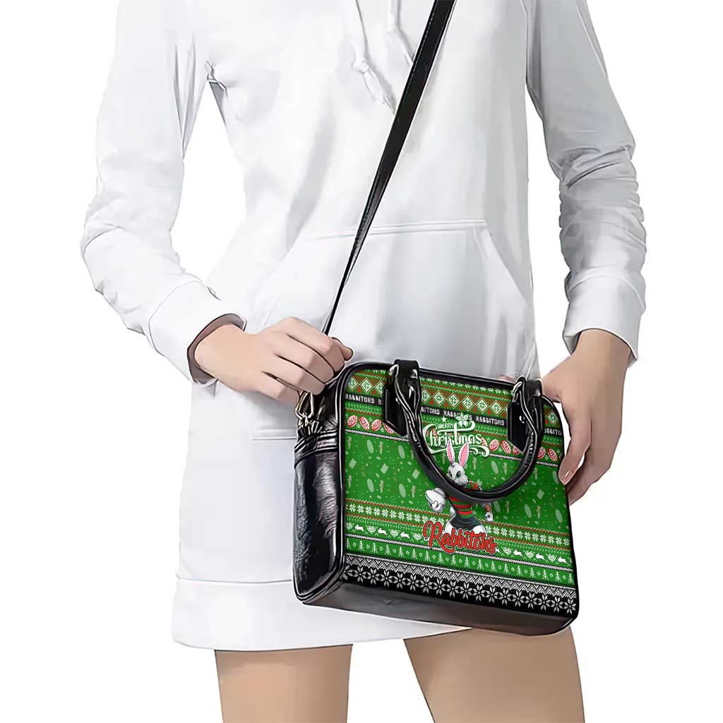 Rabbitohs Rugby Xmas Shoulder Handbag Australia NRL Mascot