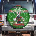 Rabbitohs Rugby Xmas Spare Tire Cover Australia NRL Mascot