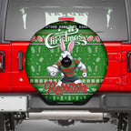 Rabbitohs Rugby Xmas Spare Tire Cover Australia NRL Mascot