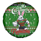 Rabbitohs Rugby Xmas Spare Tire Cover Australia NRL Mascot