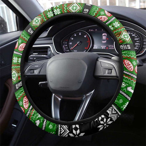 Rabbitohs Rugby Xmas Steering Wheel Cover Australia NRL Mascot