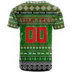 Personalized Rabbitohs Rugby Xmas T Shirt Australia NRL Mascot