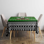 Rabbitohs Rugby Xmas Tablecloth Australia NRL Mascot