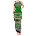 Personalized Rabbitohs Rugby Xmas Tank Maxi Dress Australia NRL Mascot