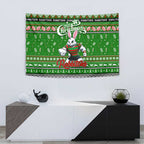 Rabbitohs Rugby Xmas Tapestry Australia NRL Mascot
