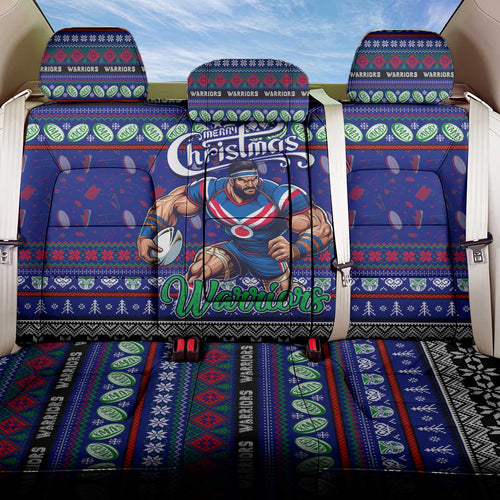 New Zealand Warriors Rugby Xmas Back Car Seat Cover Australia NRL Mascot