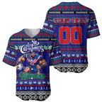 Personalized New Zealand Warriors Rugby Xmas Baseball Jersey Australia NRL Mascot