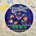 New Zealand Warriors Rugby Xmas Beach Blanket Australia NRL Mascot
