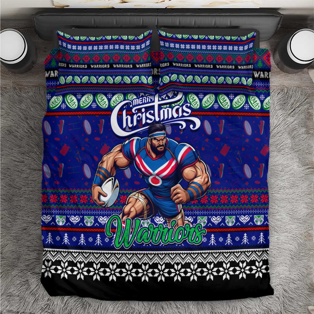 New Zealand Warriors Rugby Xmas Bedding Set Australia NRL Mascot
