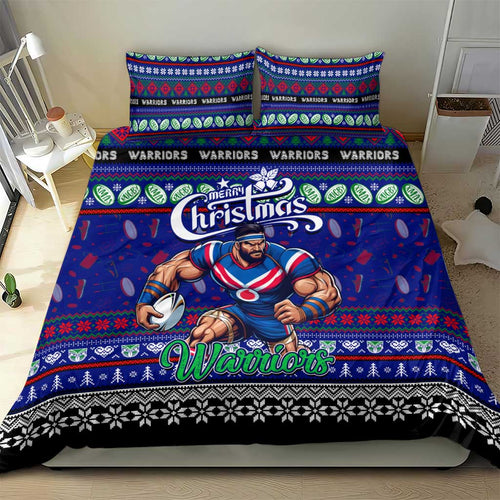 New Zealand Warriors Rugby Xmas Bedding Set Australia NRL Mascot