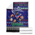 New Zealand Warriors Rugby Xmas Blanket Australia NRL Mascot