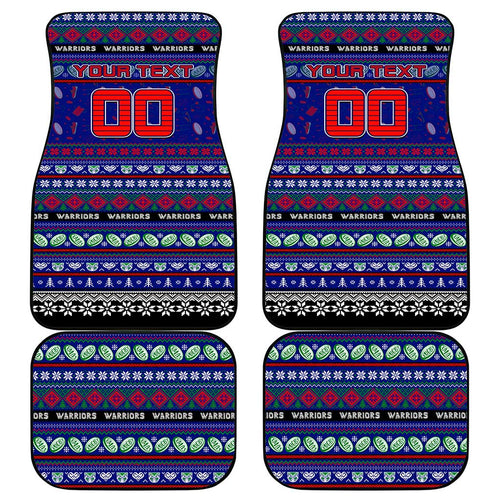 New Zealand Warriors Rugby Xmas Car Mats Australia NRL Mascot