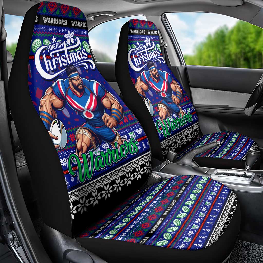 New Zealand Warriors Rugby Xmas Car Seat Cover Australia NRL Mascot