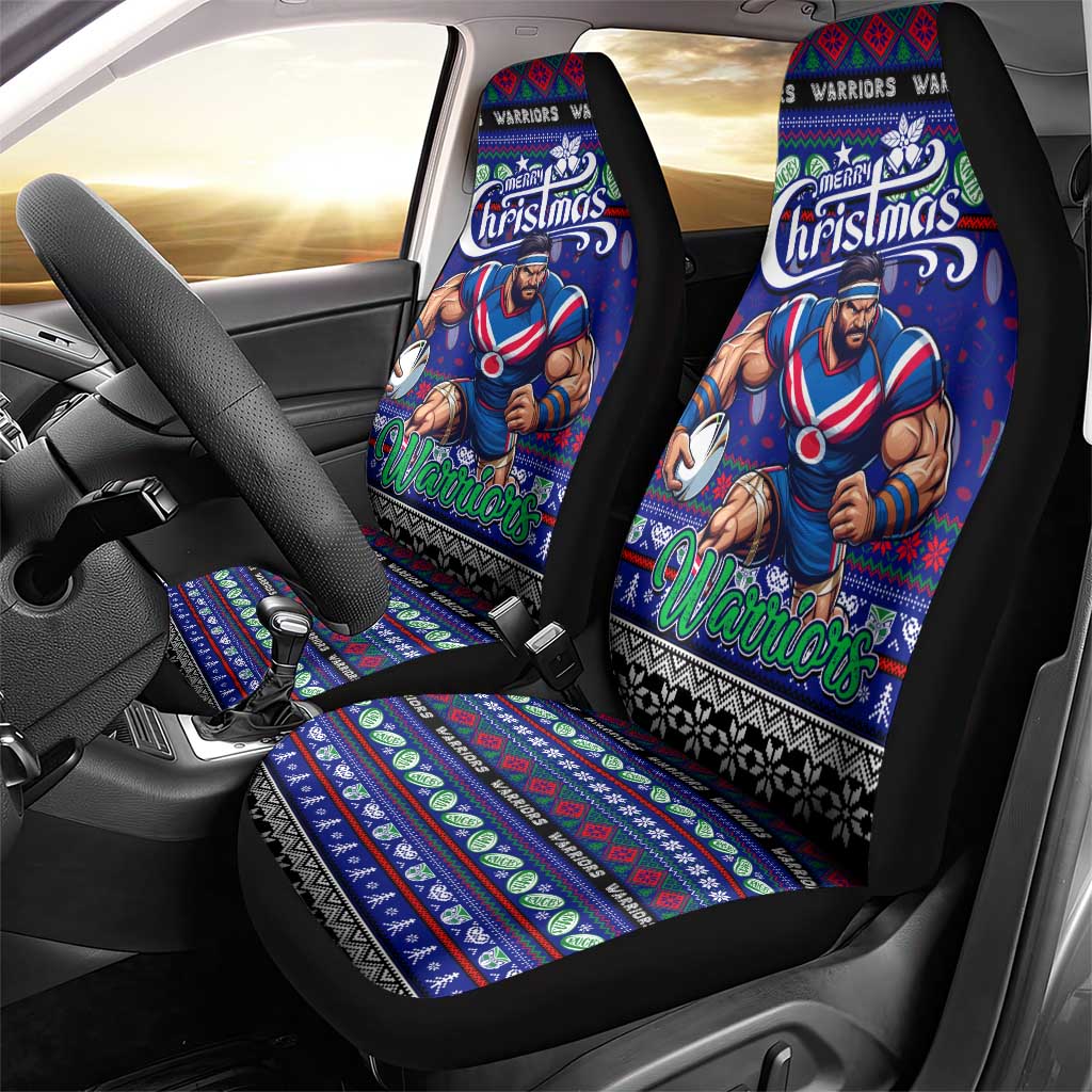 New Zealand Warriors Rugby Xmas Car Seat Cover Australia NRL Mascot