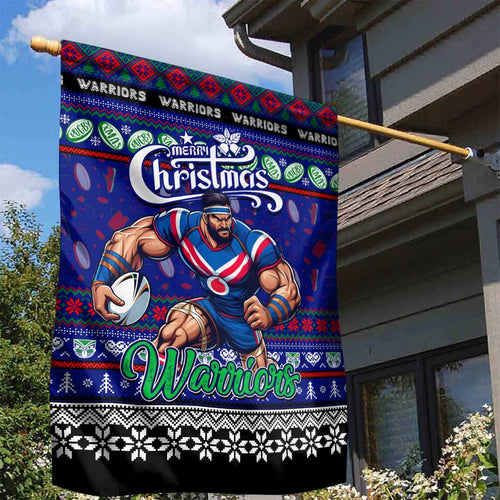 New Zealand Warriors Rugby Xmas Garden Flag Australia NRL Mascot