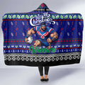 New Zealand Warriors Rugby Xmas Hooded Blanket Australia NRL Mascot