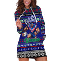 Personalized New Zealand Warriors Rugby Xmas Hoodie Dress Australia NRL Mascot
