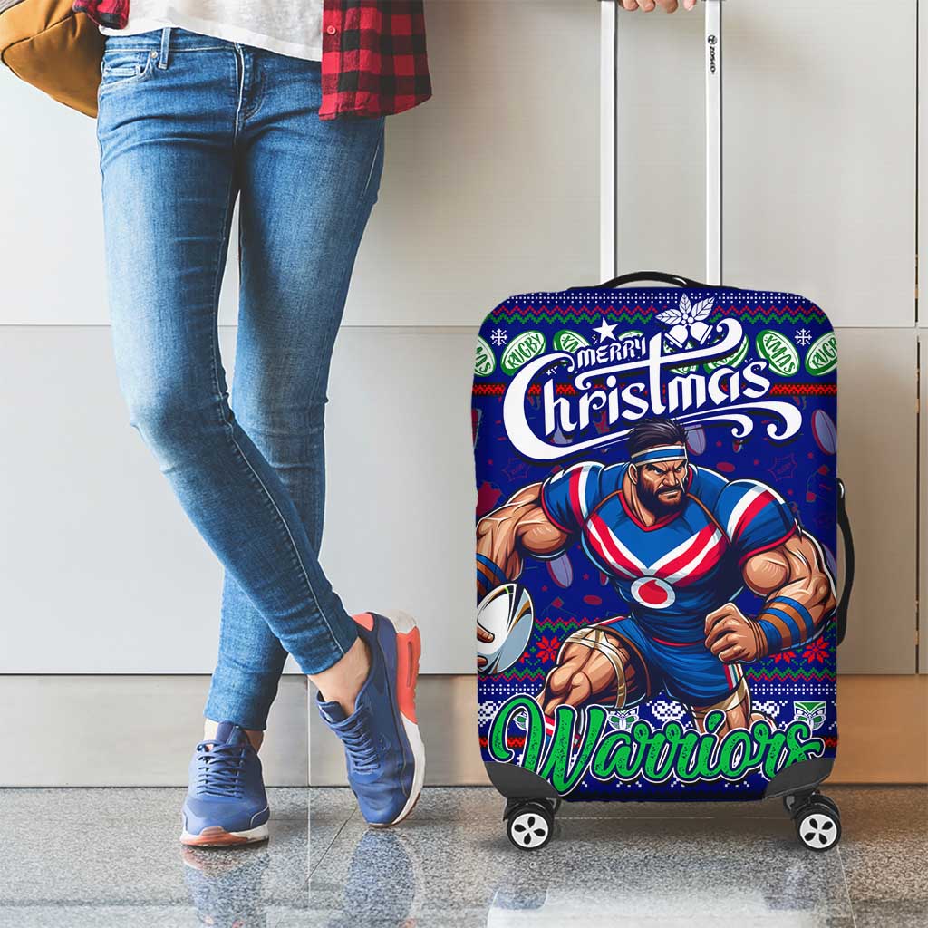 New Zealand Warriors Rugby Xmas Luggage Cover Australia NRL Mascot