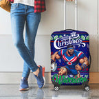 New Zealand Warriors Rugby Xmas Luggage Cover Australia NRL Mascot