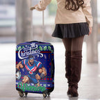 New Zealand Warriors Rugby Xmas Luggage Cover Australia NRL Mascot