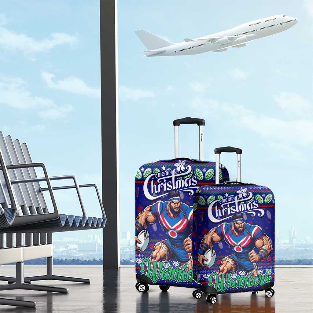 New Zealand Warriors Rugby Xmas Luggage Cover Australia NRL Mascot