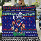 New Zealand Warriors Rugby Xmas Quilt Australia NRL Mascot