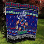 New Zealand Warriors Rugby Xmas Quilt Australia NRL Mascot