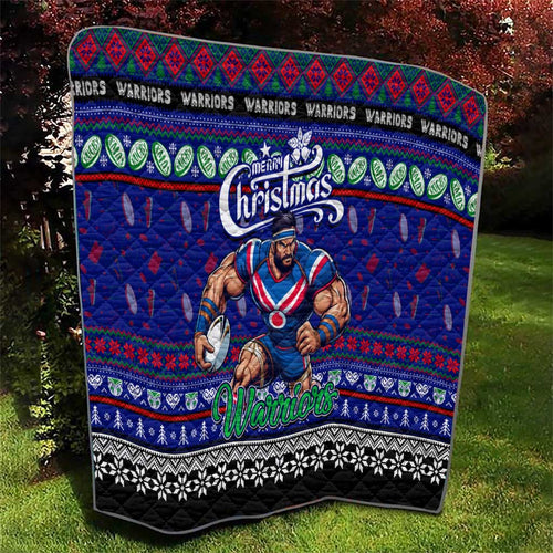 New Zealand Warriors Rugby Xmas Quilt Australia NRL Mascot