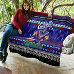 New Zealand Warriors Rugby Xmas Quilt Australia NRL Mascot