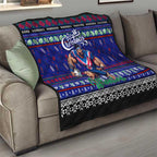 New Zealand Warriors Rugby Xmas Quilt Australia NRL Mascot