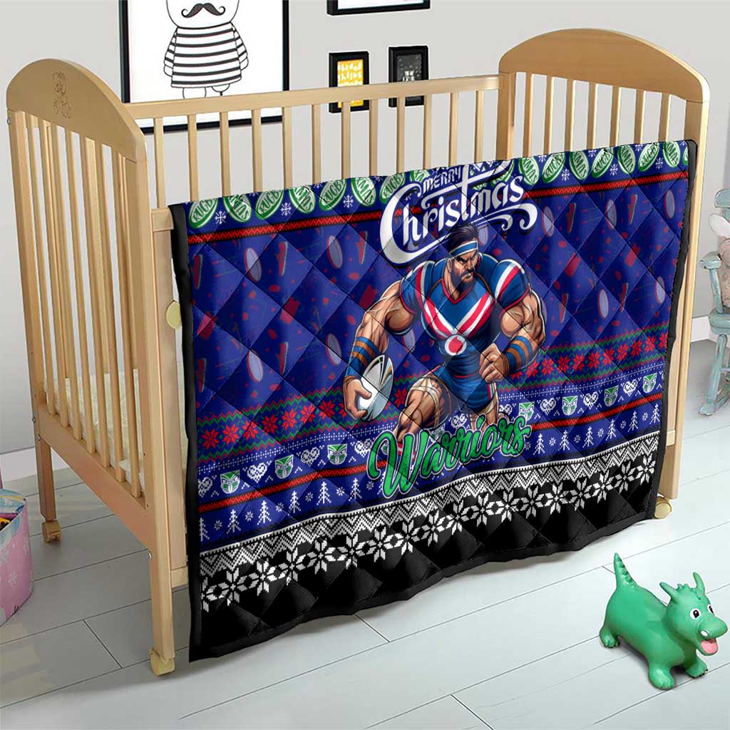 New Zealand Warriors Rugby Xmas Quilt Australia NRL Mascot