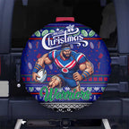 New Zealand Warriors Rugby Xmas Spare Tire Cover Australia NRL Mascot