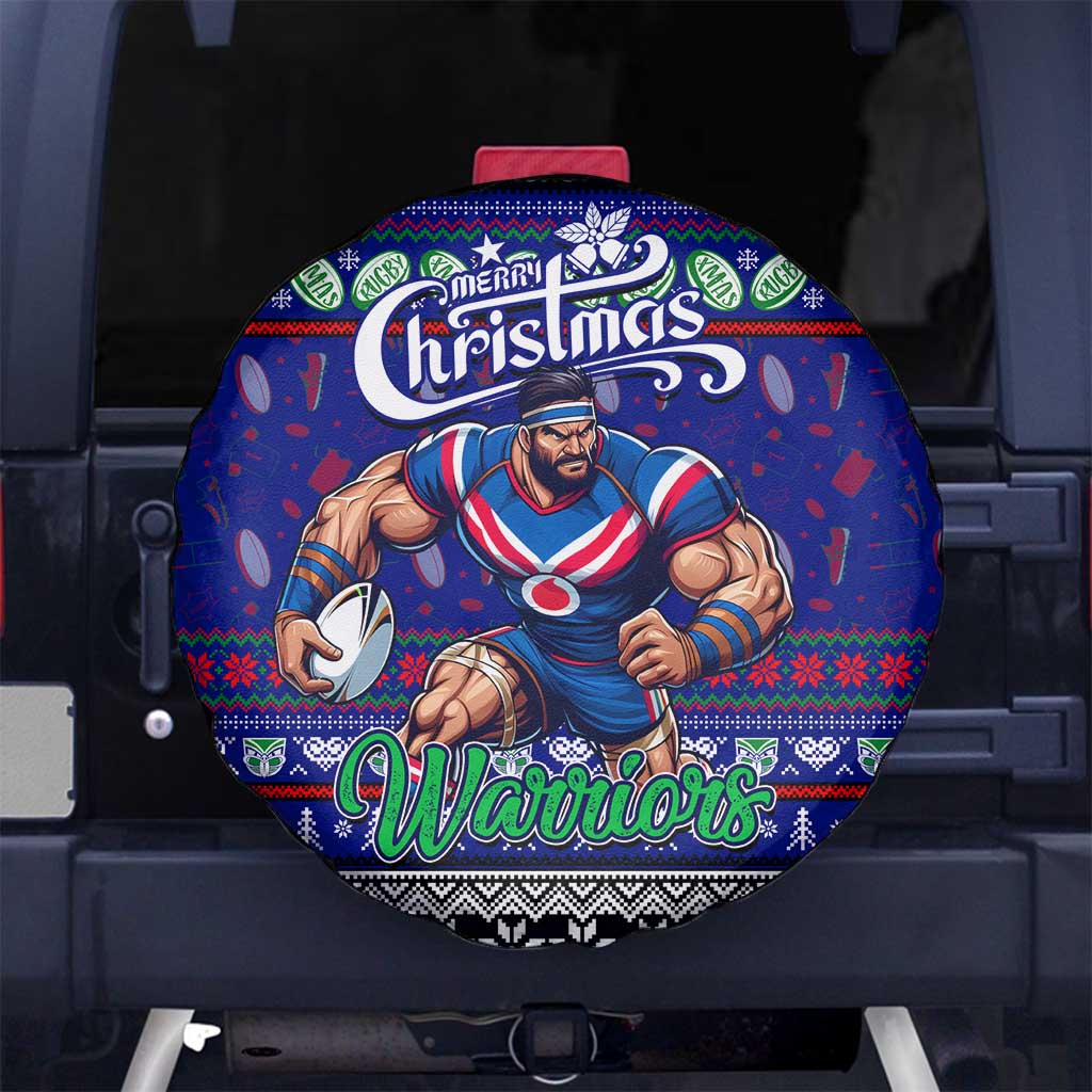 New Zealand Warriors Rugby Xmas Spare Tire Cover Australia NRL Mascot