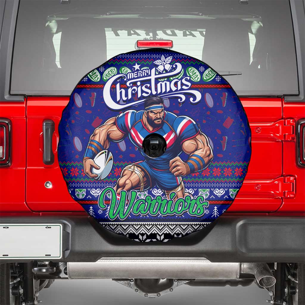 New Zealand Warriors Rugby Xmas Spare Tire Cover Australia NRL Mascot
