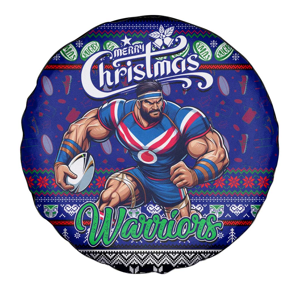 New Zealand Warriors Rugby Xmas Spare Tire Cover Australia NRL Mascot