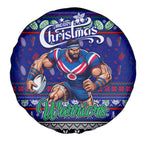 New Zealand Warriors Rugby Xmas Spare Tire Cover Australia NRL Mascot